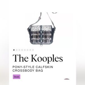 The Kooples Pony-Style Calfskin Crossbody Bag